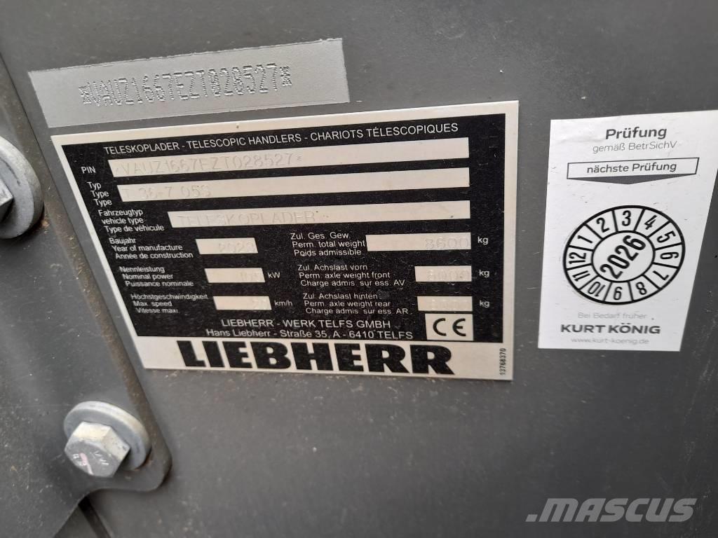 Liebherr T 36-7 S Stivuitoare telescopice