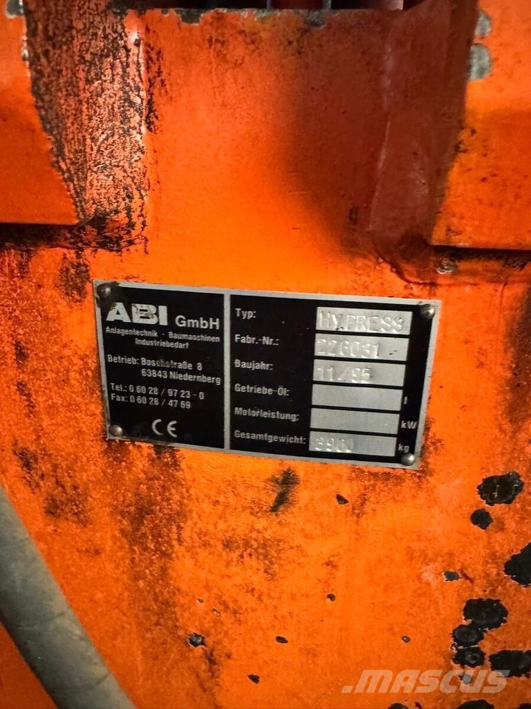 ABI Hydropress Ciocane / Concasoare