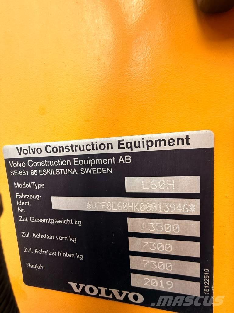Volvo L 60 H Incarcator pe pneuri
