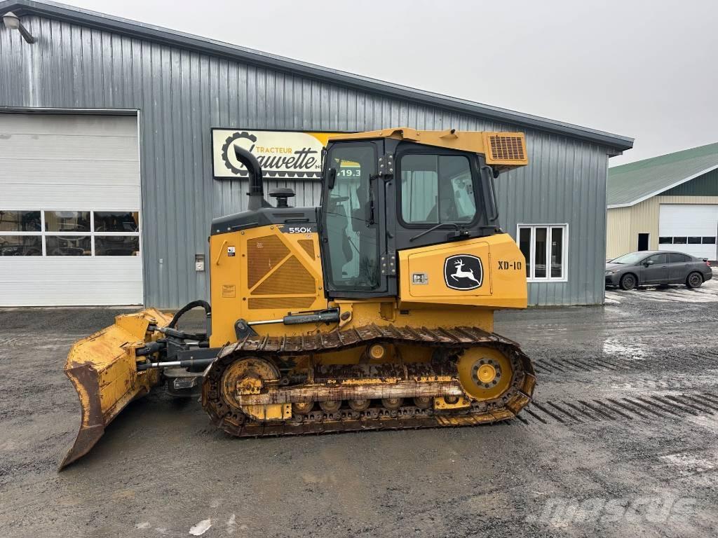 John Deere 550K LGP Buldozere pe senile