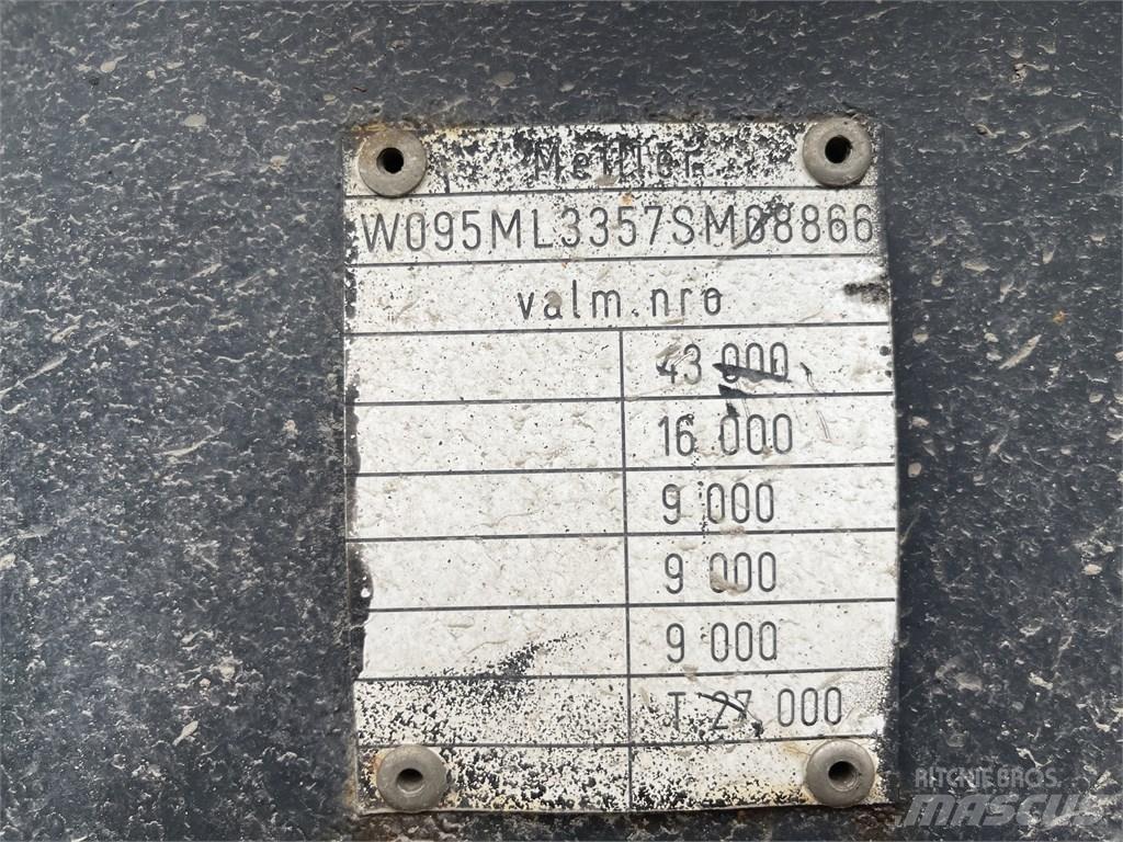 Meiller MHKS 41/3 Remorci basculante
