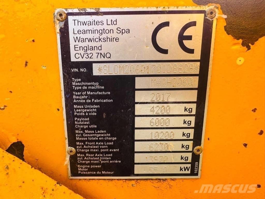Thwaites 6T Minitractor de teren