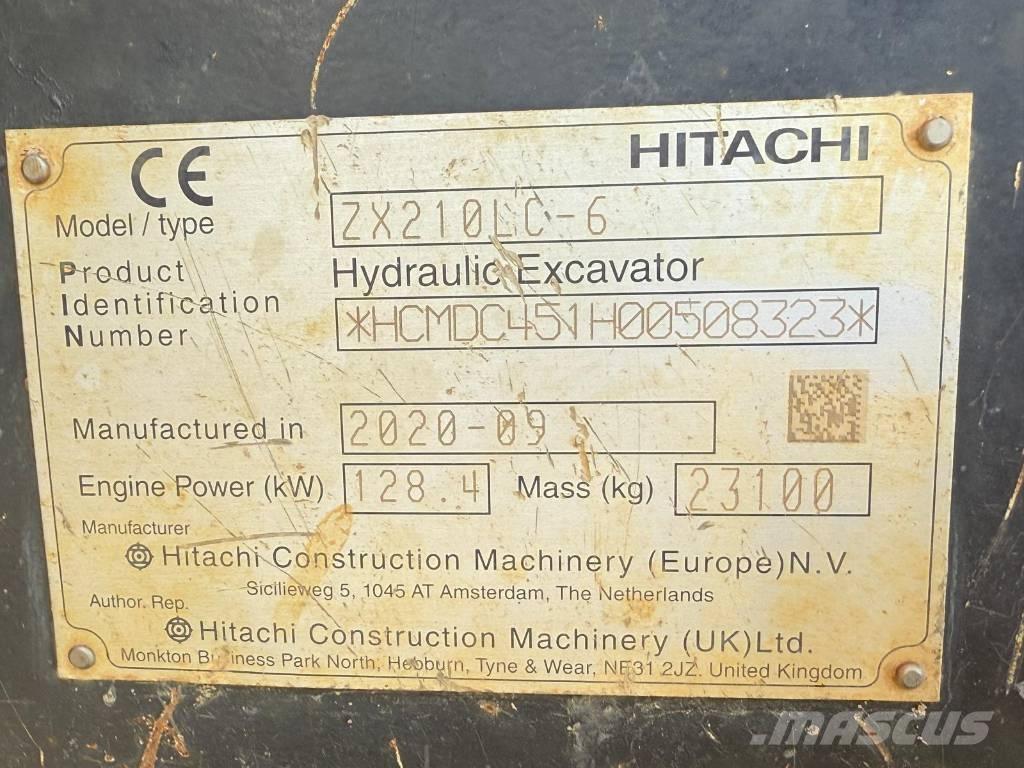 Hitachi ZX 210 LC-6 Excavatoare pe șenile

