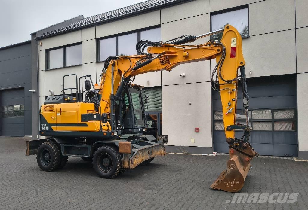 Hyundai HW140 Excavatoare cu roti