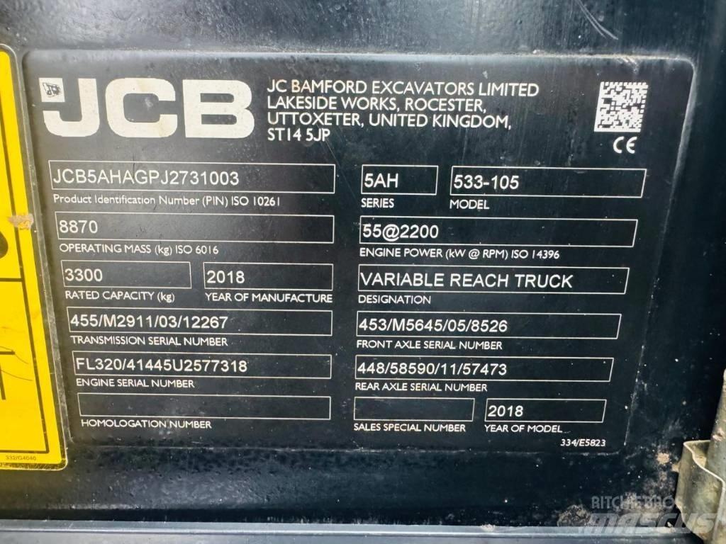 JCB 533-105 Stivuitoare telescopice