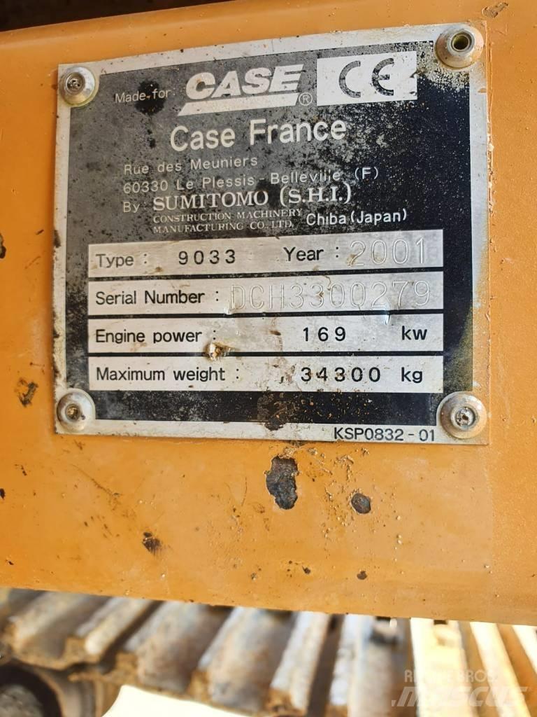 CASE 9033 Excavatoare pe șenile
