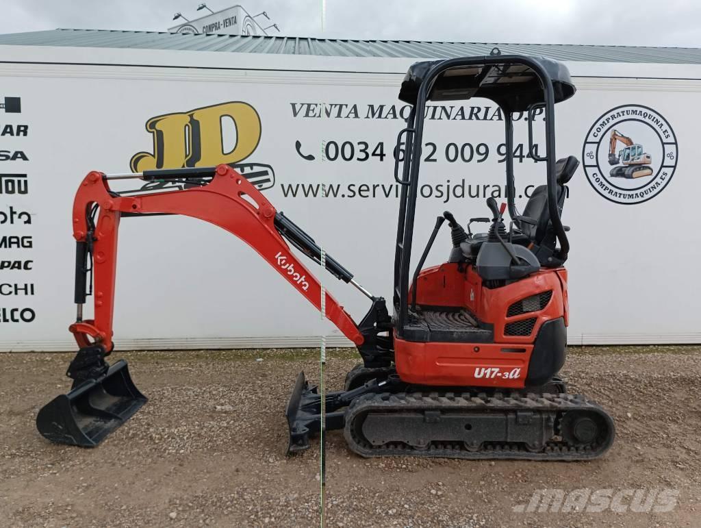 Kubota U 17-3A Mini excavatoare < 7t