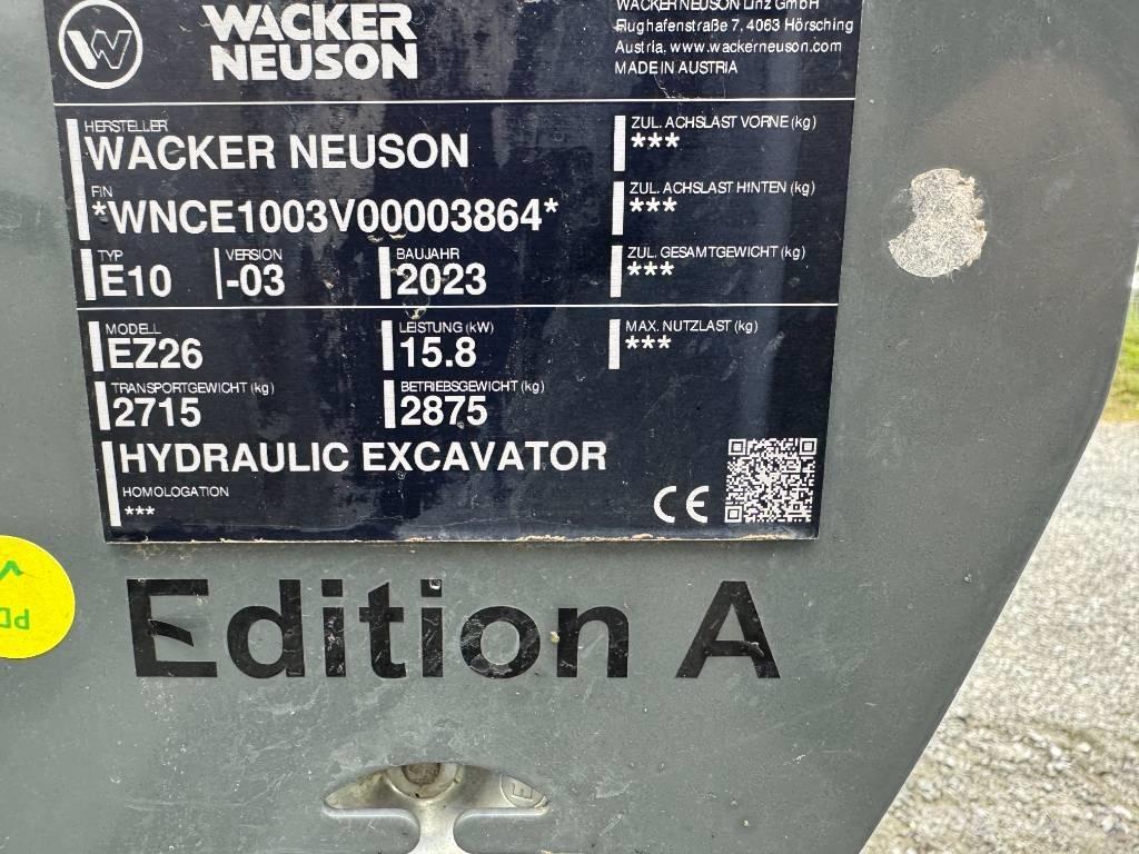 Wacker Neuson EZ26 Excavatoare pe șenile
