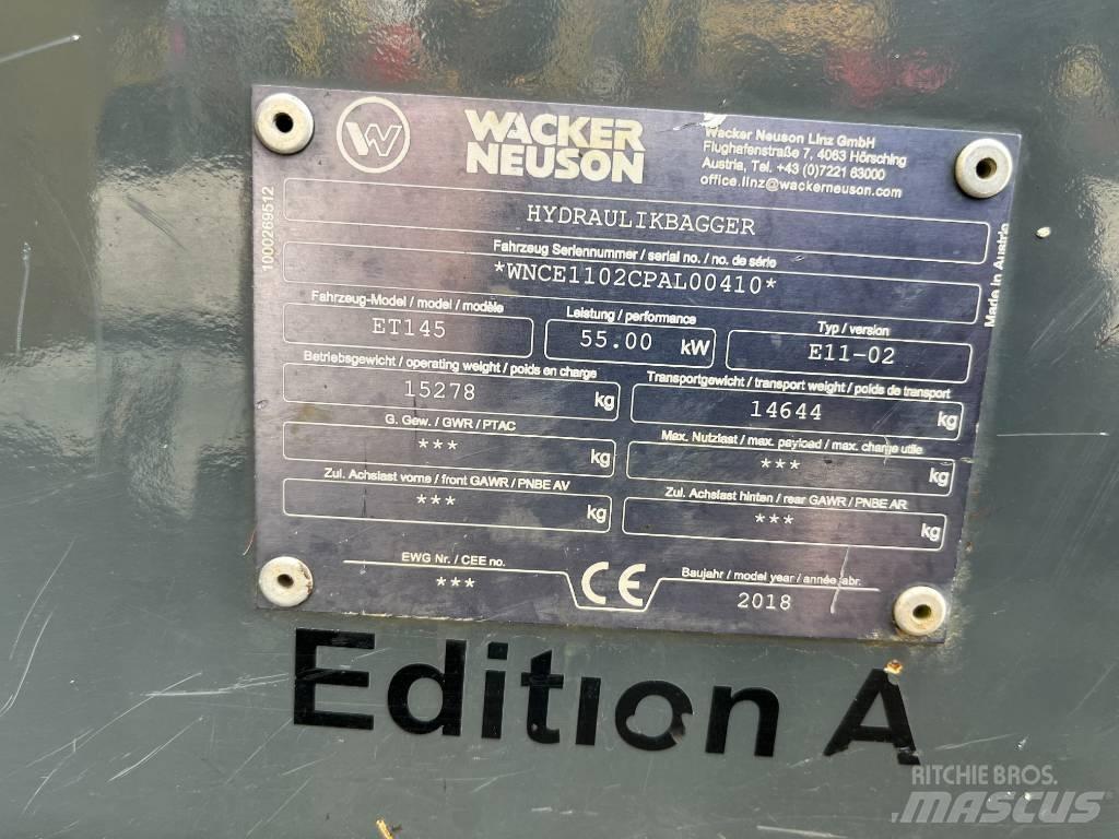 Wacker Neuson ET 145 Excavatoare pe șenile
