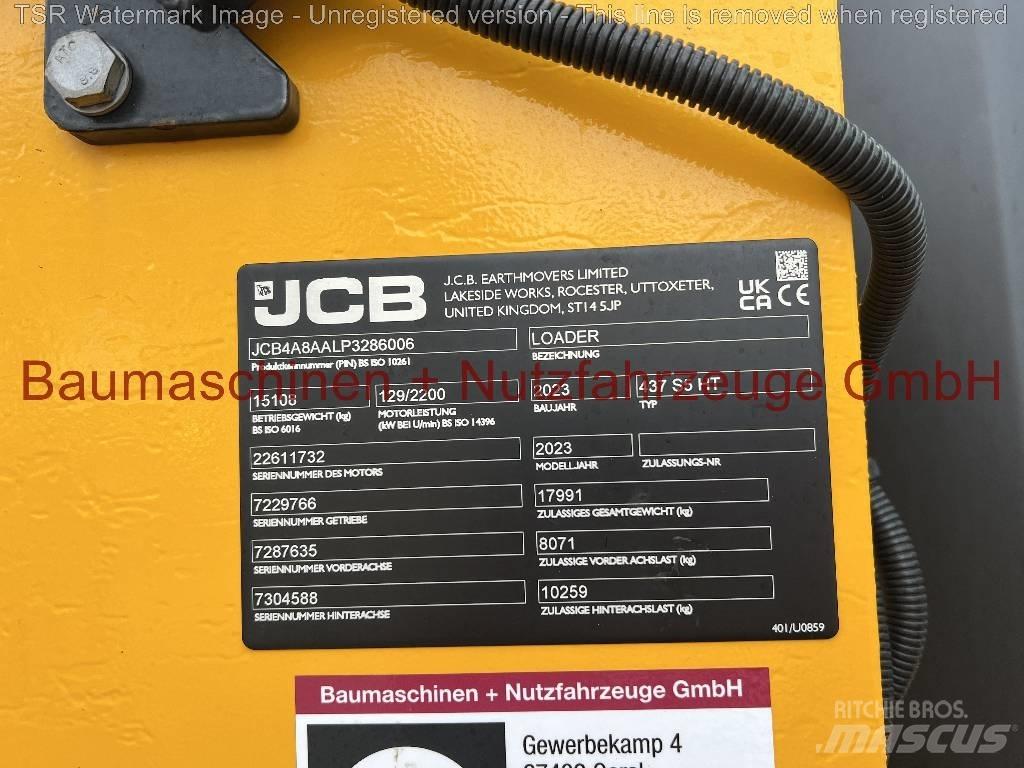 JCB 437 HT -Demo- Incarcator pe pneuri