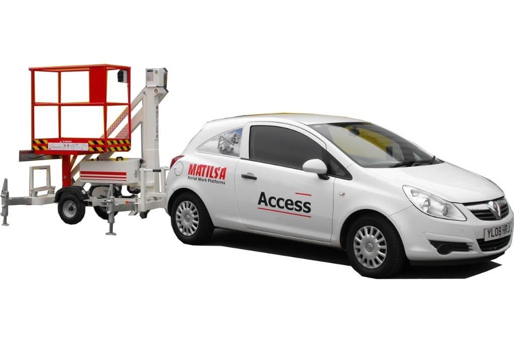 Matilsa Parma 7 Platforme aeriene montate pe remorca