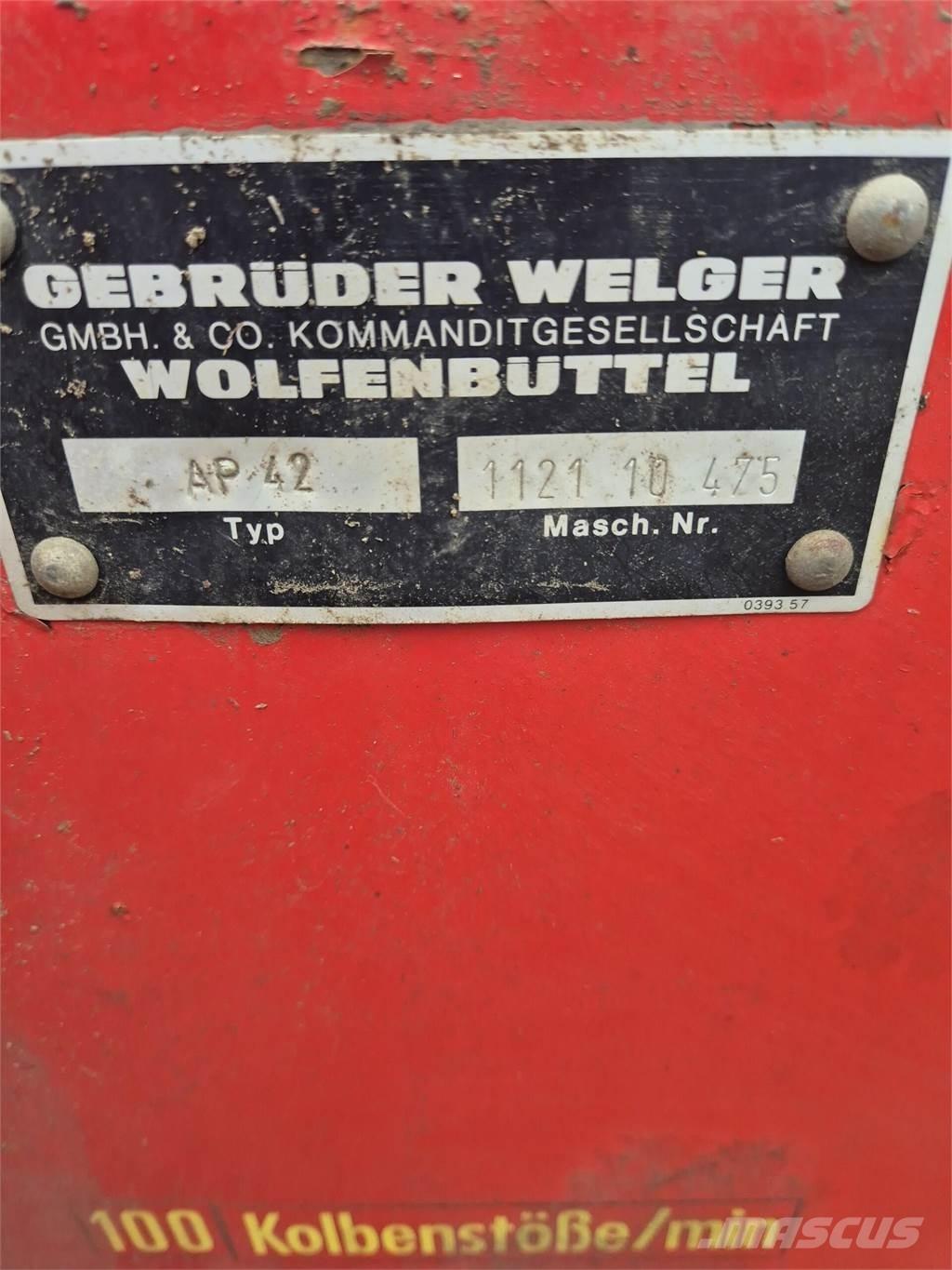 Welger AP42 Baler dreptunghiular