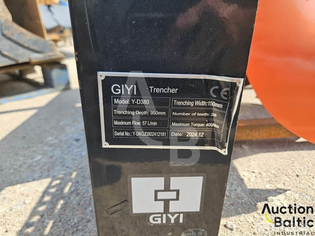 Giyi Y-D380 Excavatoare de santuri