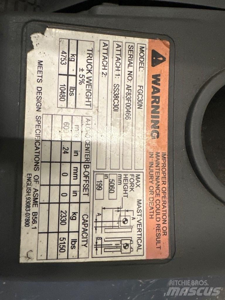 Mitsubishi FGC25N Strivuitoare-altele