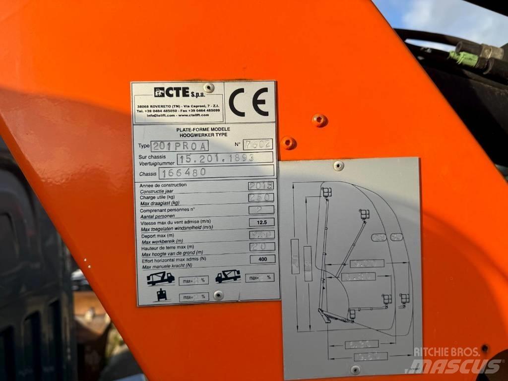 Renault Maxity 120 Alte ascensoare si platforme