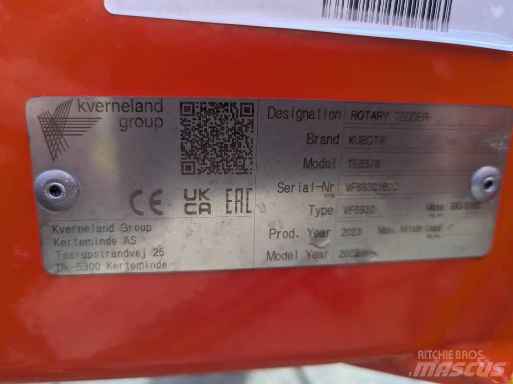 Kubota TE 6576 Accesorii pentru mașini de fân și furaje
