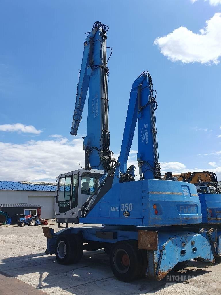 Terex Fuchs MHL350 Paleta de manipulare