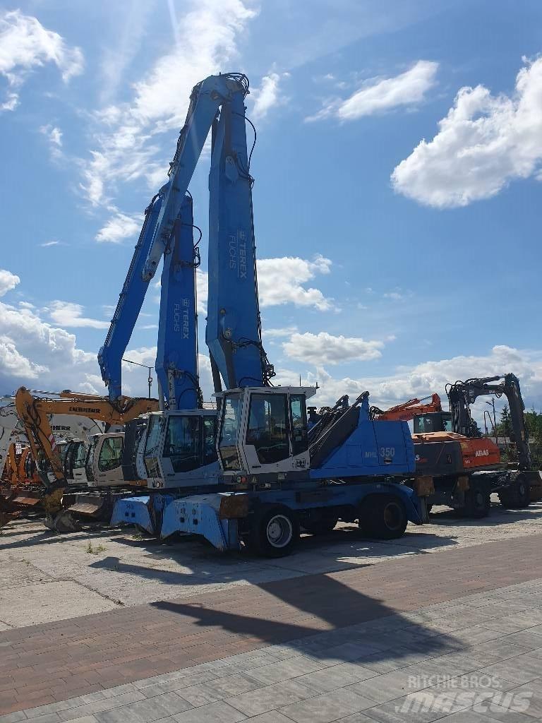 Terex Fuchs MHL350 Paleta de manipulare