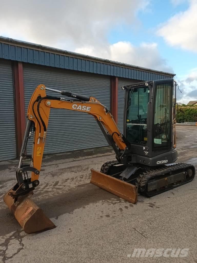 CASE CX 25 D Mini excavatoare < 7t