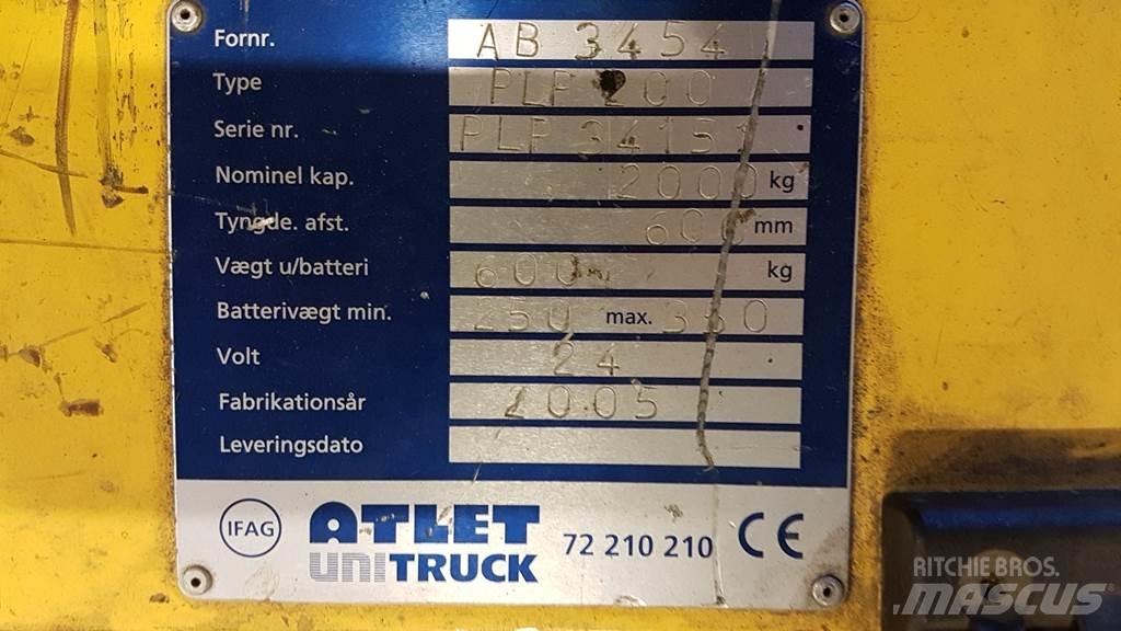Atlet PLP200 Transpaleta manuala