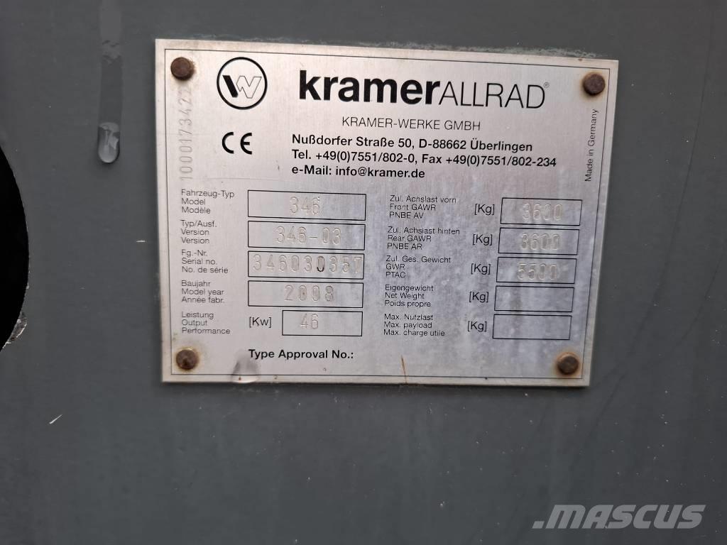 Kramer 750 Incarcator pe pneuri