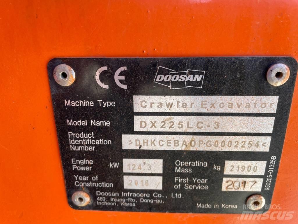 Doosan DX 225 LC-3 Excavatoare pe șenile
