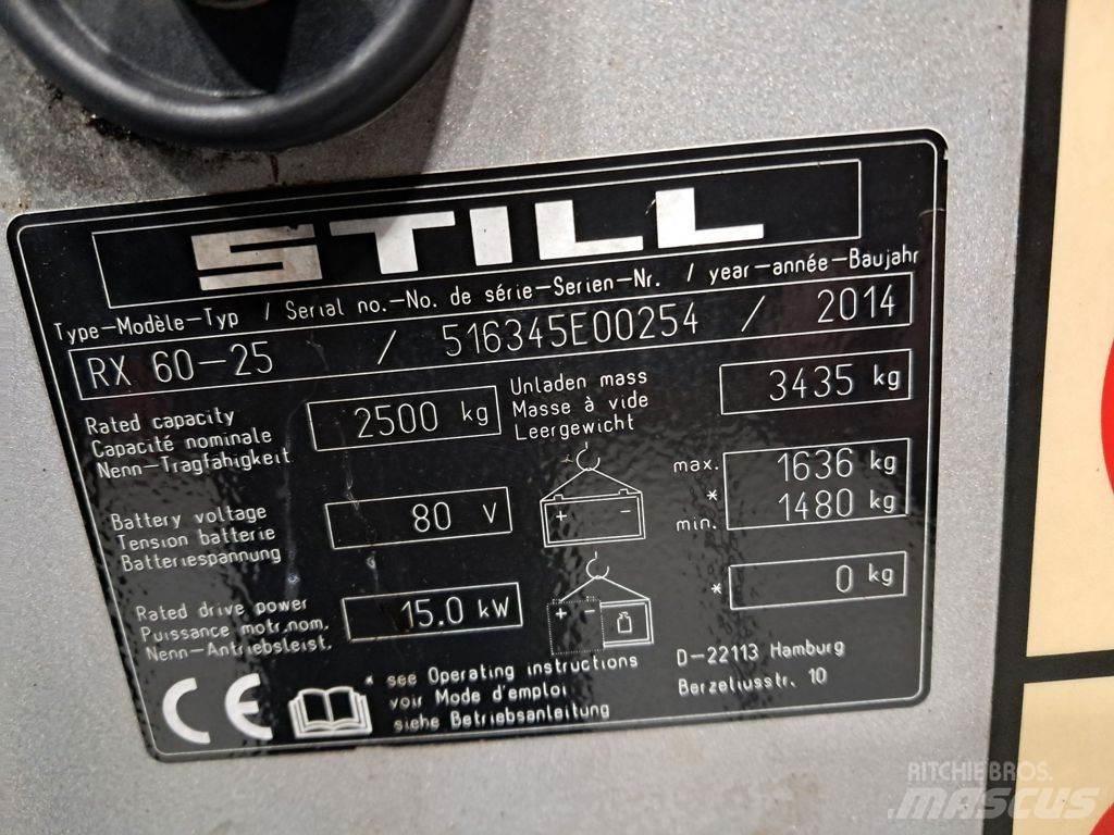 Still RX60-25 Stivuitor electric