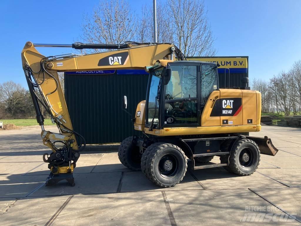 CAT M314F Excavatoare cu roti