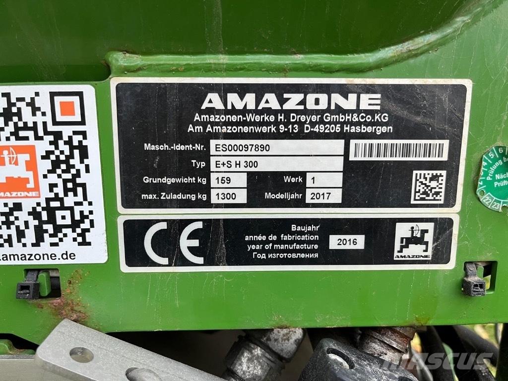 Amazone E+S H 300 Împrastierea mineralelor