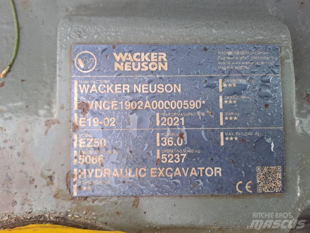 Wacker Neuson EZ50 Excavatoare pe șenile
