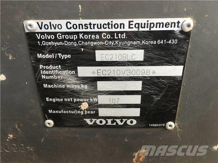Volvo EC 210 B LC Excavatoare pe șenile
