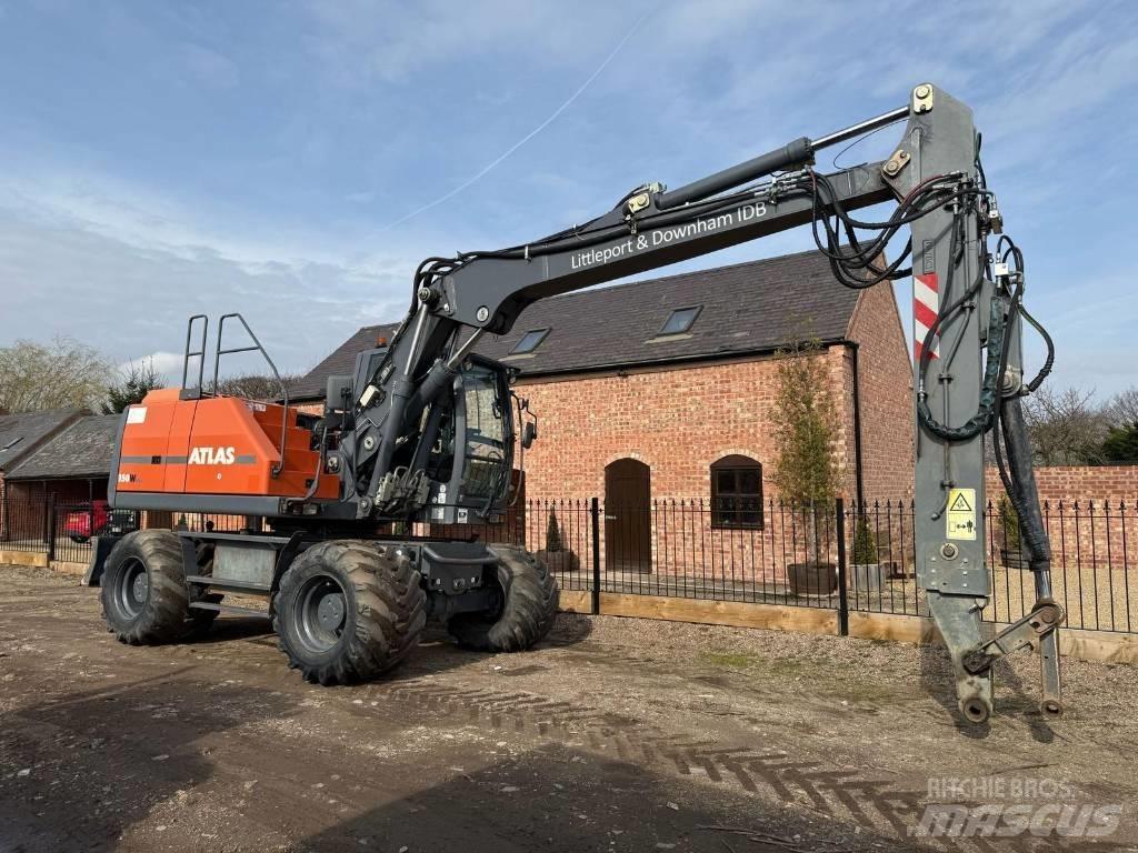 Atlas 150 W Excavatoare cu roti