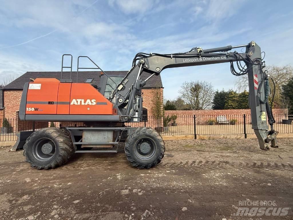 Atlas 150 W Excavatoare cu roti