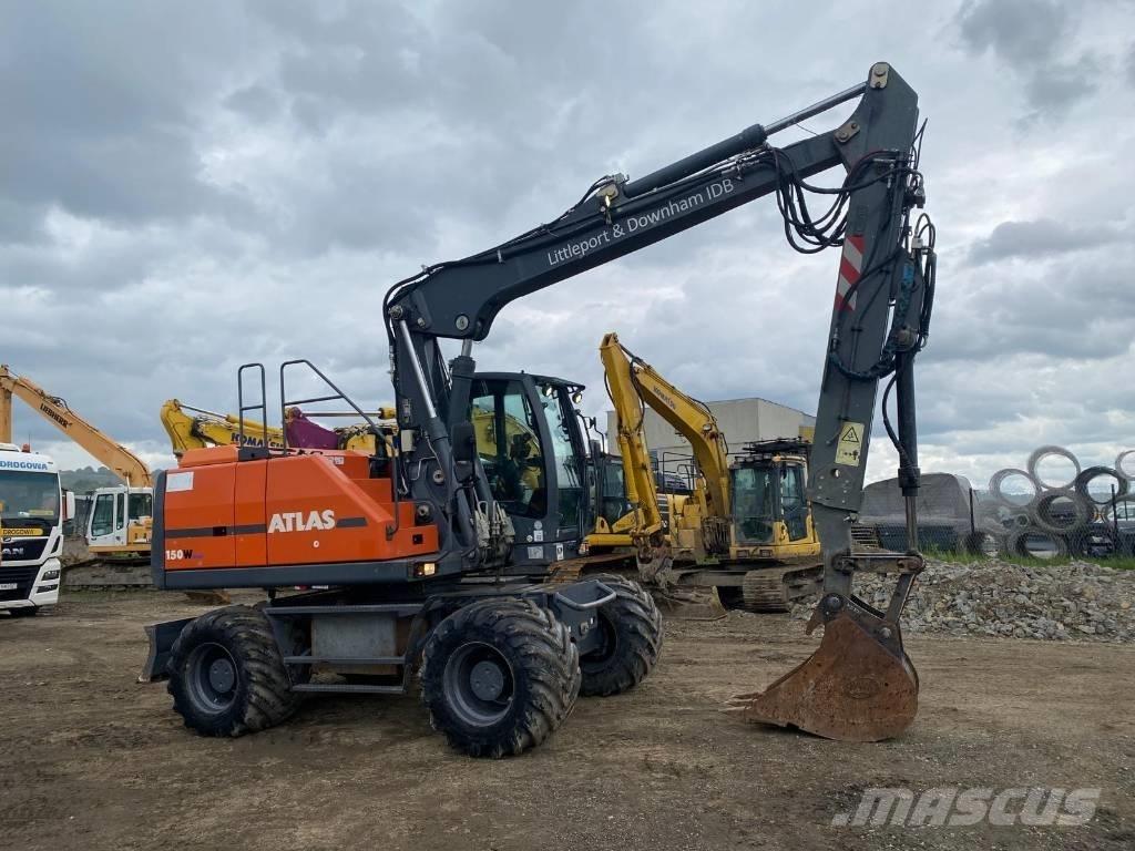 Atlas 150 W Excavatoare cu roti