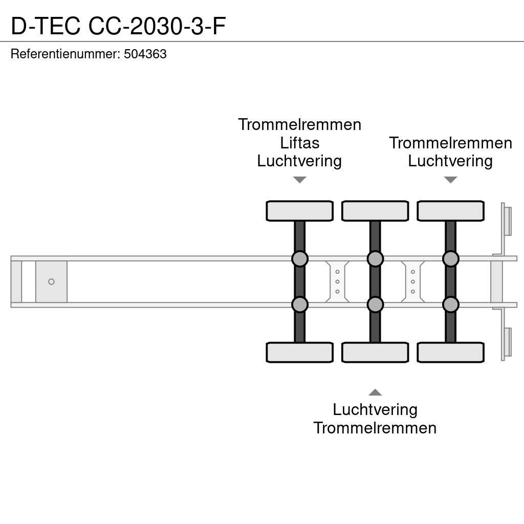 D-tec CC-2030-3-F Camion cu semi-remorca cu incarcator