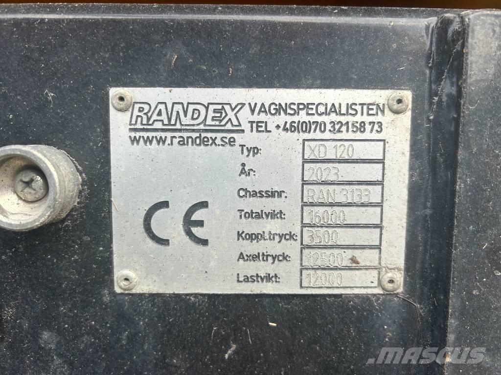 Randex XD 120 Remorci rabatabile