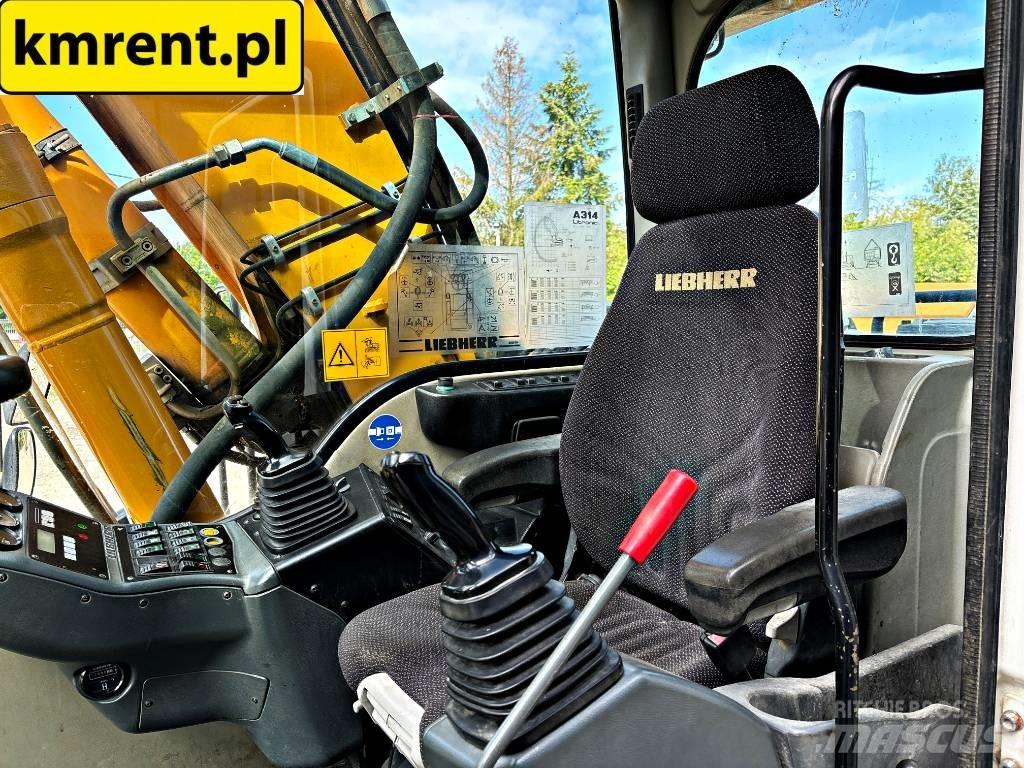 Liebherr A 314 Excavatoare cu roti