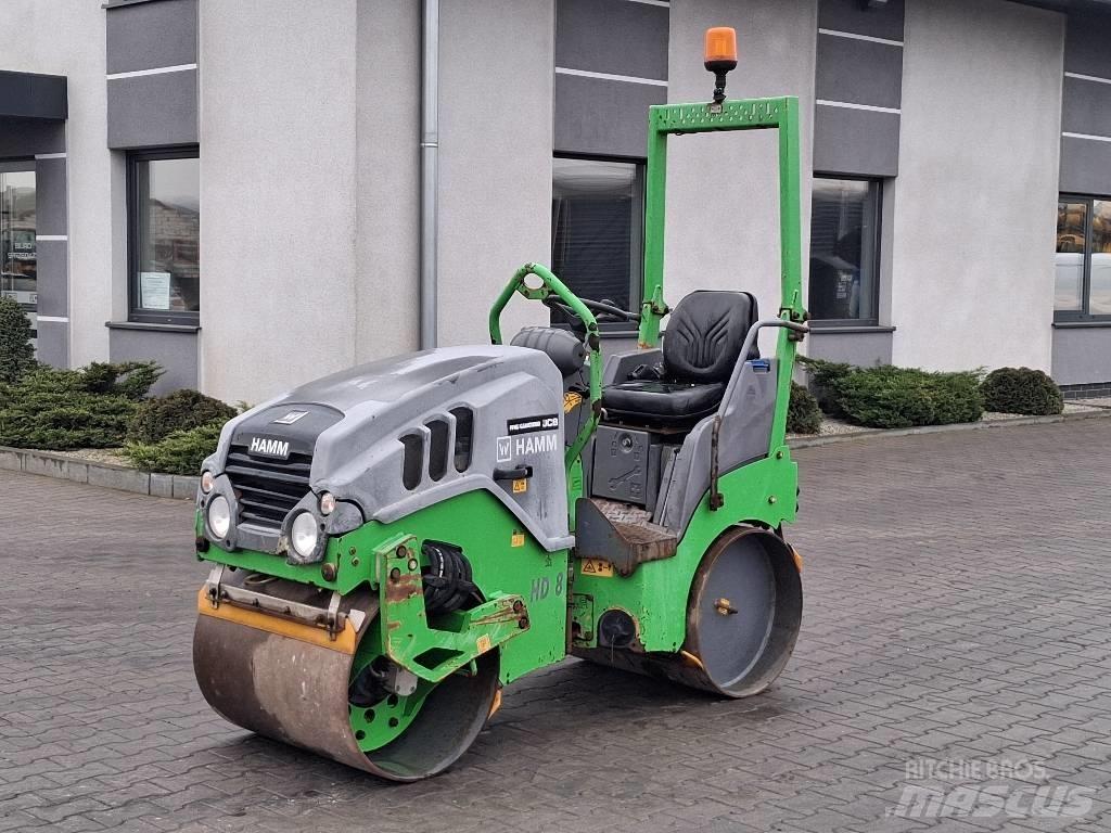 Hamm HD 8 VV Cilindri compactori dubli