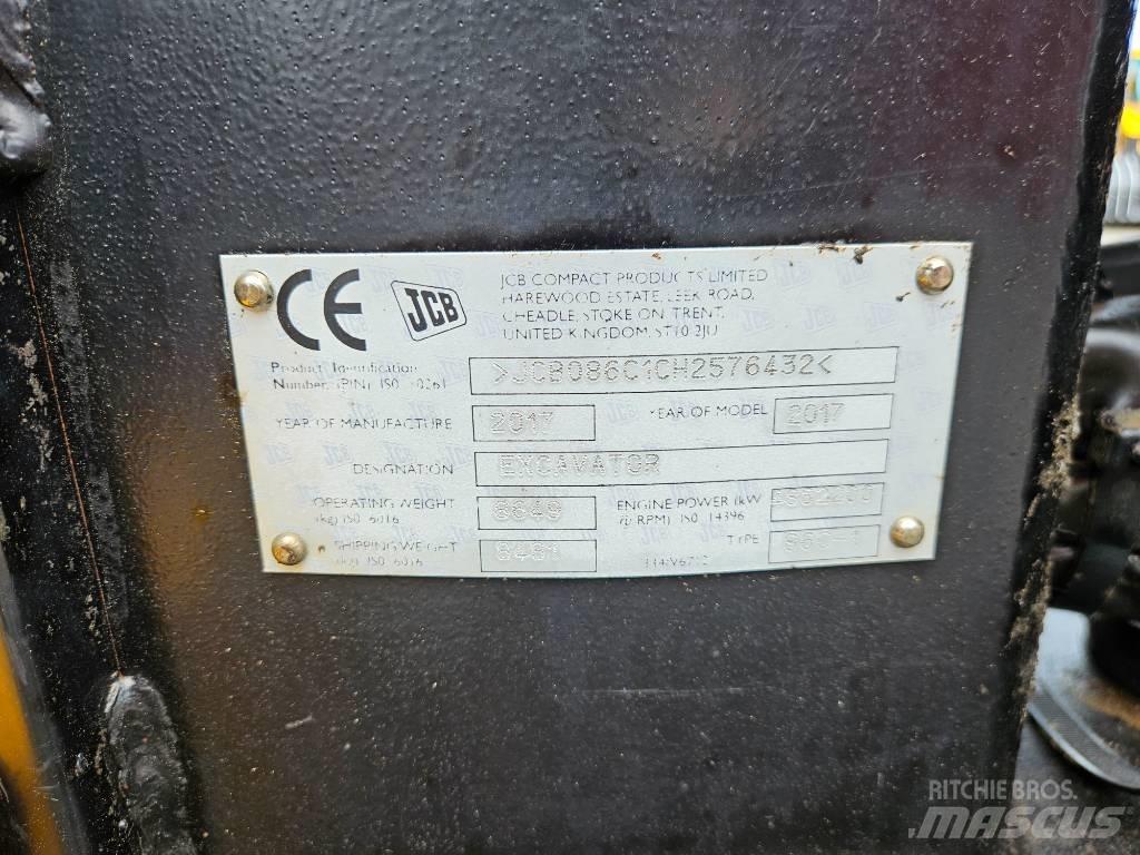 JCB 86 C-1 eco Excavatoare 7t - 12t