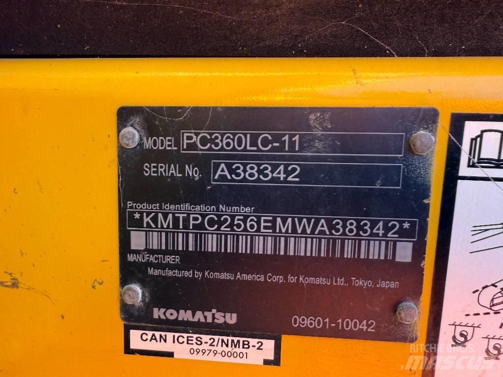Komatsu PC360LC-11 Excavatoare pe șenile

