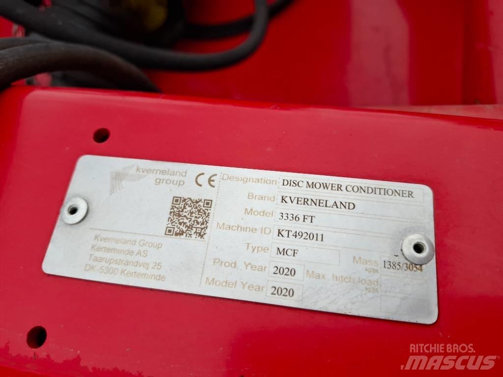 Kverneland 3336 FT Cositoare de iarba cu umidificator