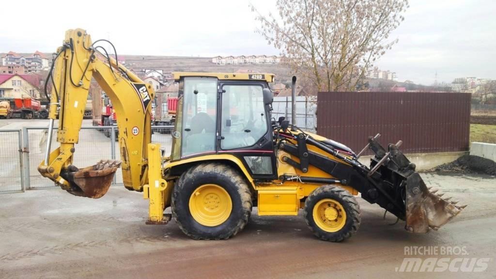 CAT 428D Buldoexcavatoare