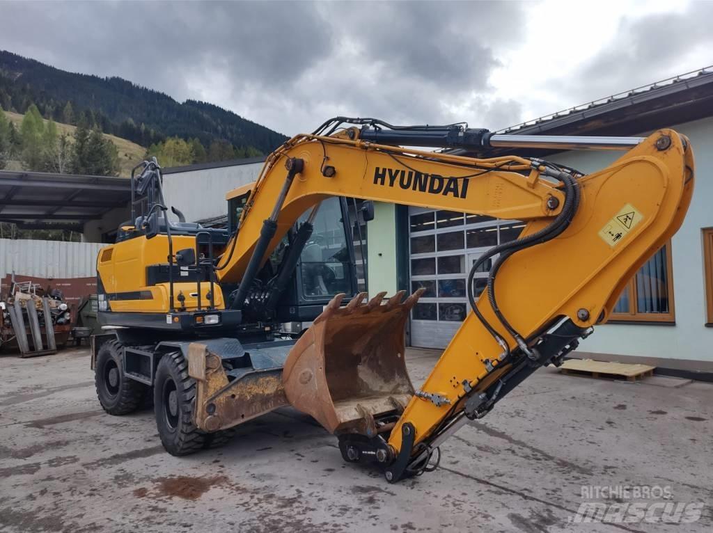 Hyundai HW140 Excavatoare cu roti