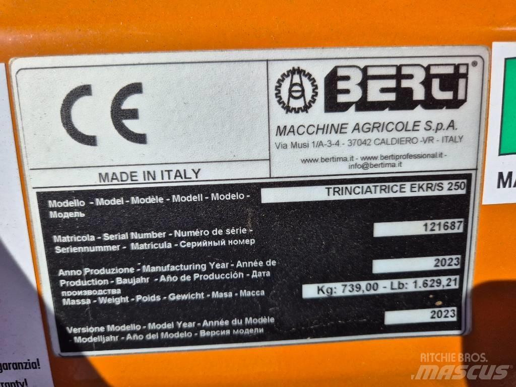 Berti EKR-S 250 Cositoare