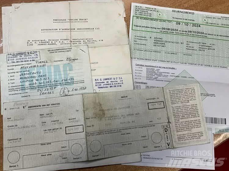 Mercedes-Benz unimog Maturatori