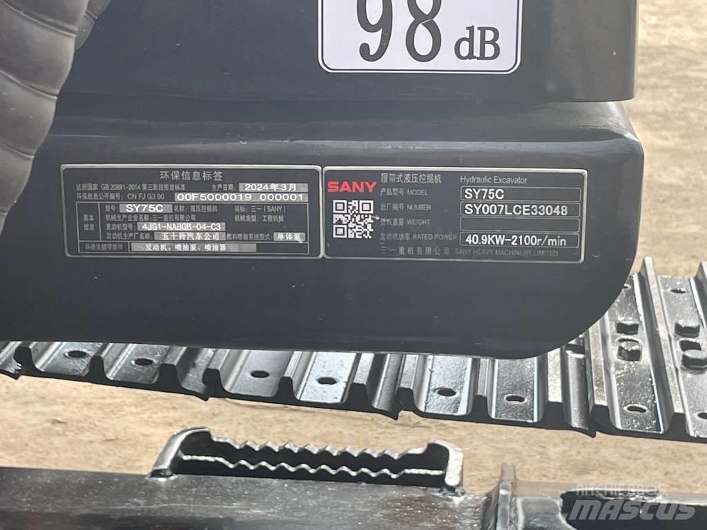 Sany SY 75 Excavatoare 7t - 12t