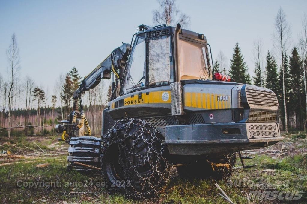 Ponsse Ergo 6W Combine forestiere