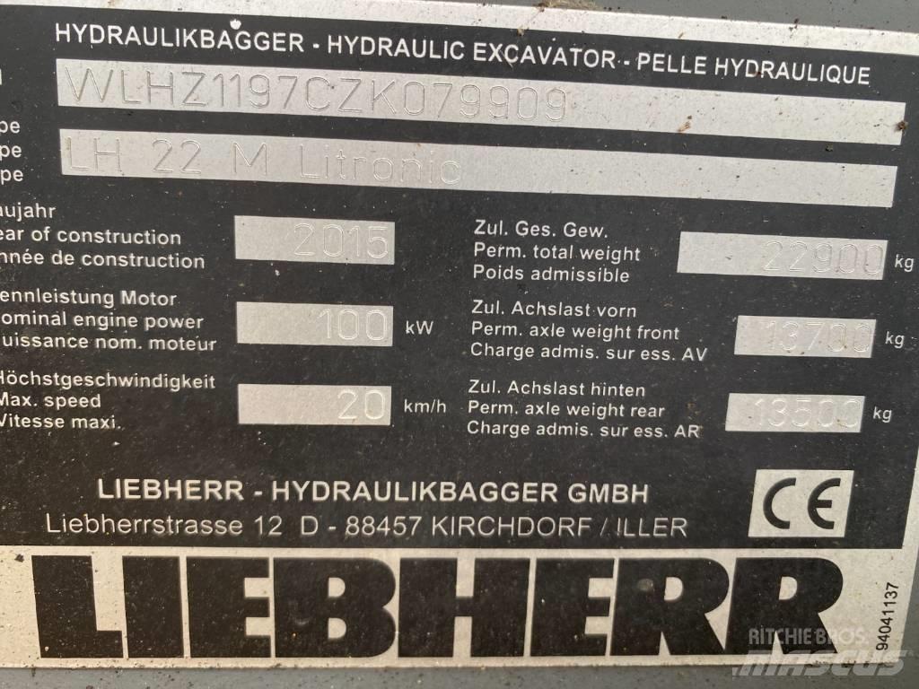 Liebherr LH 22 M Paleta de manipulare