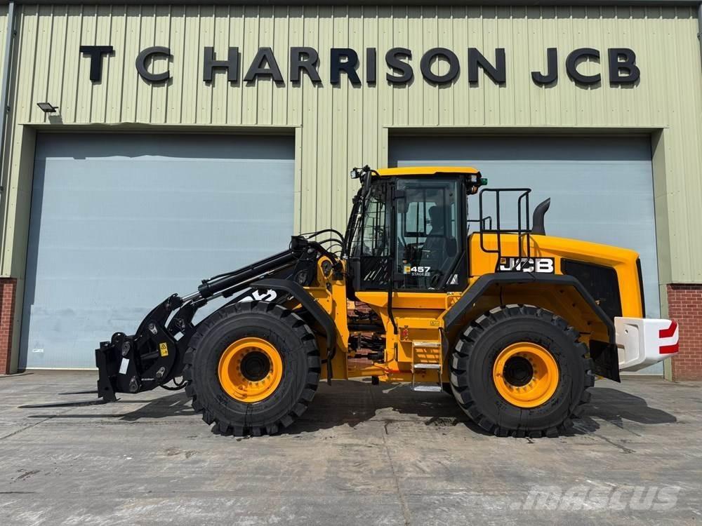 JCB 457 HT Incarcator pe pneuri