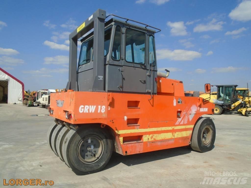 Hamm GRW 18 Cilindri compactori cu roti